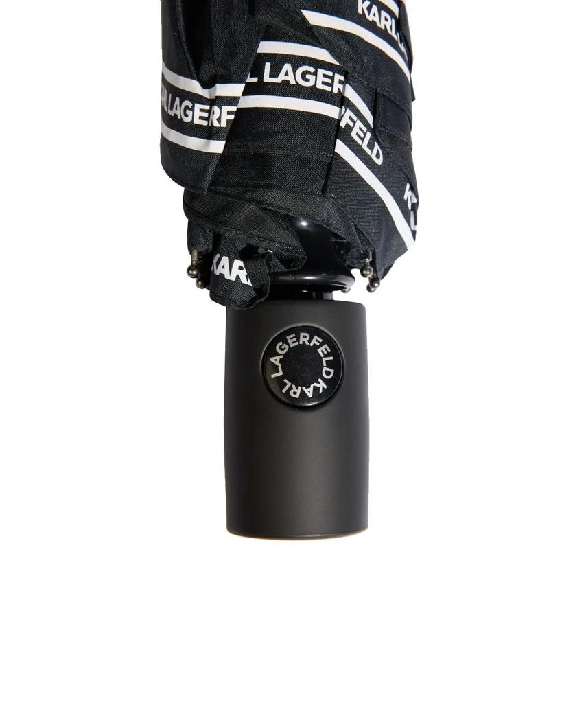 Karl Lagerfeld Paris Karl Lagerfeld Ikonik Compact Folding Umbrella 3