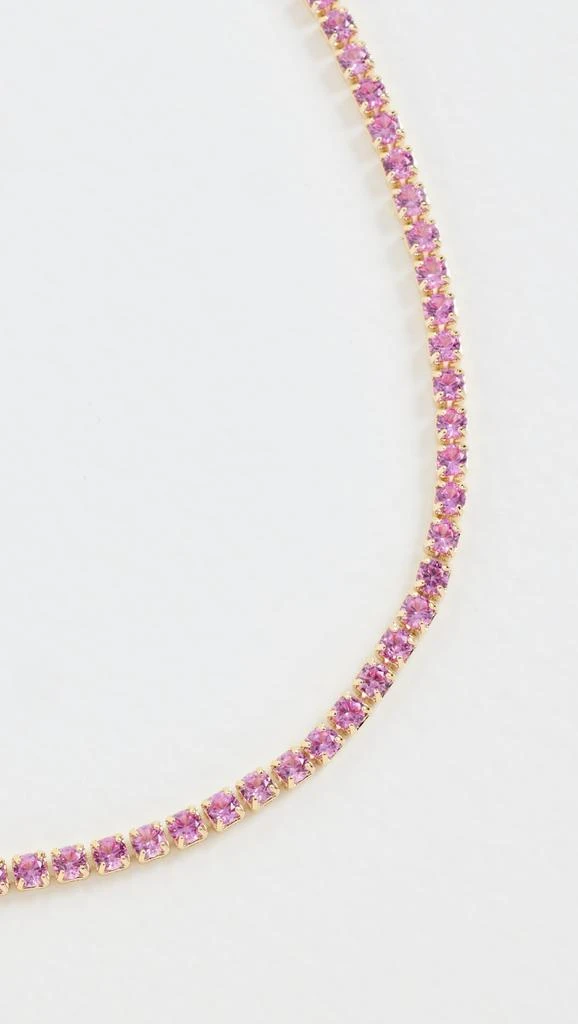 By Adina Eden Colored CZ All Around Tennis Choker 3