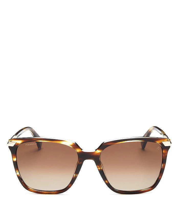 rag & bone Polarized Cat Eye Sunglasses, 55mm 4