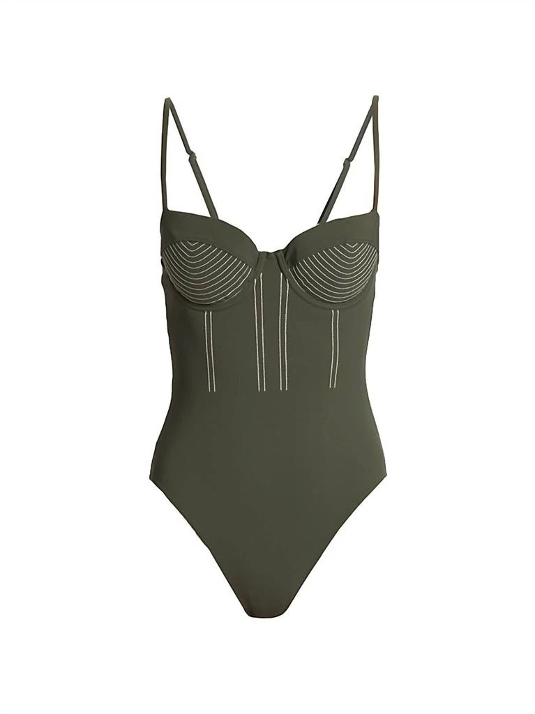 Jonathan Simkhai Jonathan Simkhai - BEATRIX BUSTIER ONE PIECE SWIMSUIT 4
