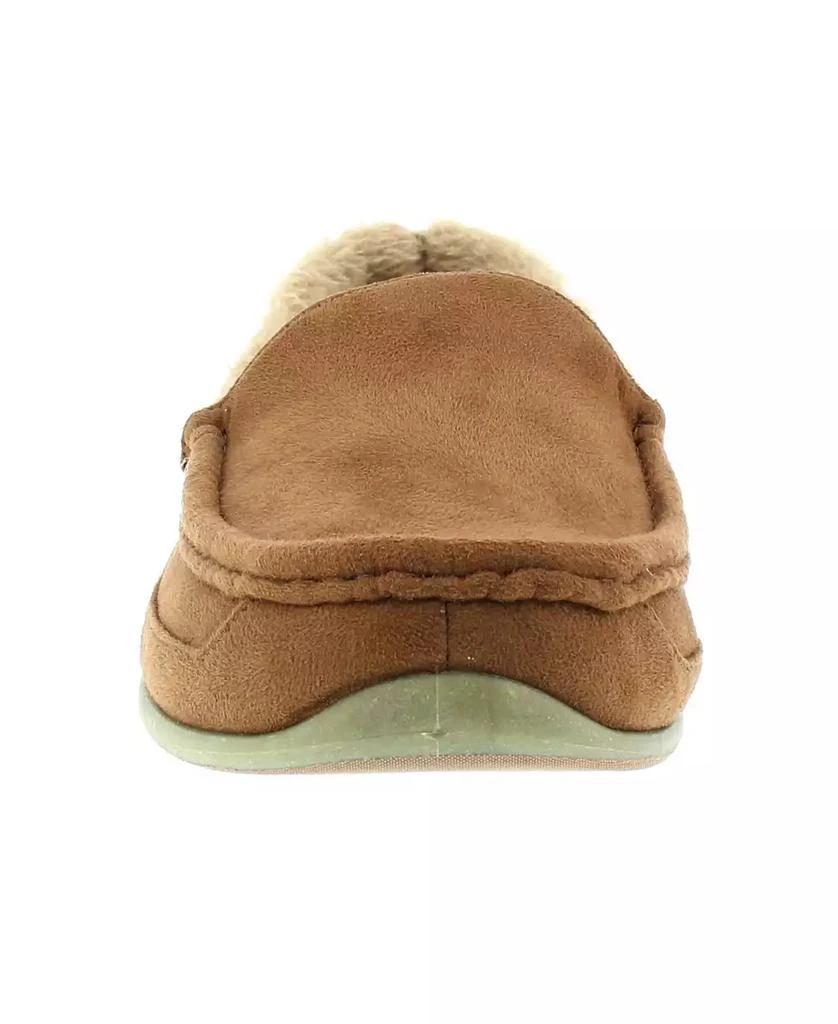 Deer Stags Slipperooz Men's Spun Indoor Outdoor S.U.P.R.O. Sock Cozy Moccasin Slipper 6