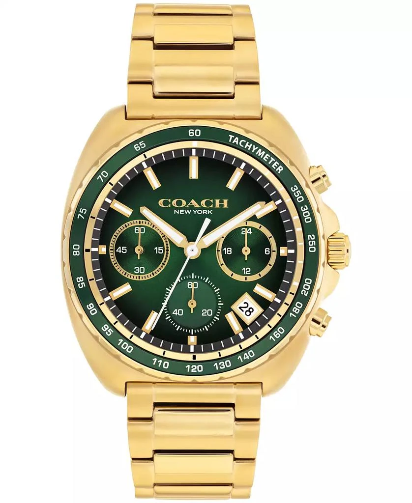 Coach Men's Charter Two-Tone Stainless-Steel Bracelet Watch, 39mm 1