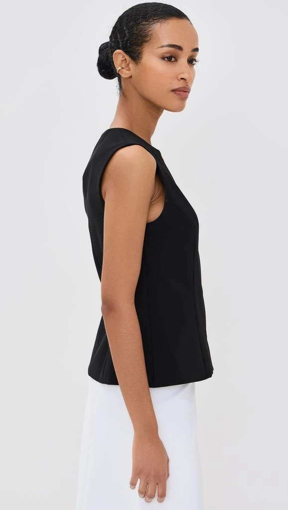 ROSETTA GETTY Sleeveless Button Front Top 3