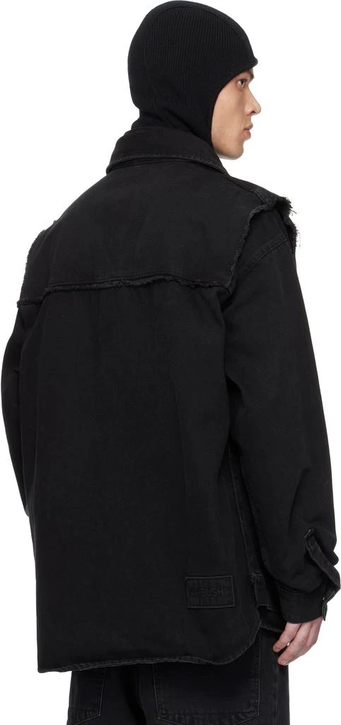 Ambush Black Layered Denim Jacket 3