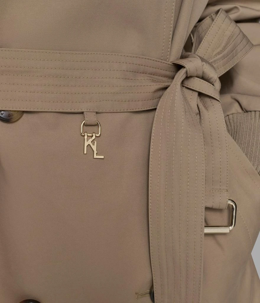 Karl Lagerfeld Paris SHORT BELTED TRENCH 8