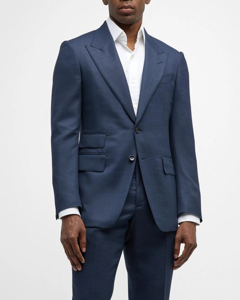 Tom Ford Men's Shelton Sharkskin Stretch Suit 5