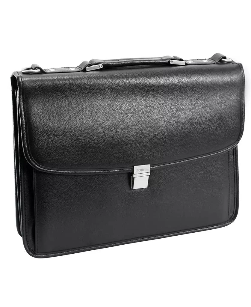 McKlein Chicago, 15" Patented Detachable -Wheeled Laptop Briefcase 6