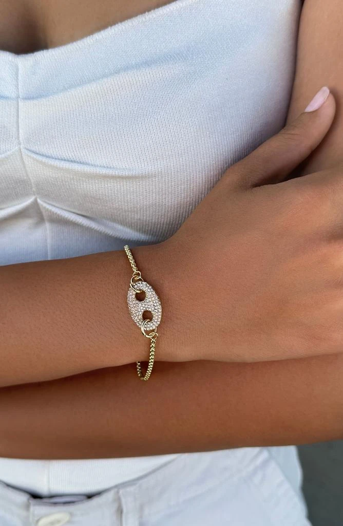 ADORNIA Crystal Mariner Bracelet 2