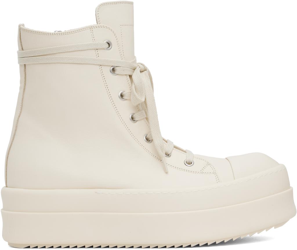 Rick Owens Off-White Hollywood Mega Bumper Sneaks Sneakers Rick Owens Off-White Hollywood Mega Bumper Sneaks Sneakers