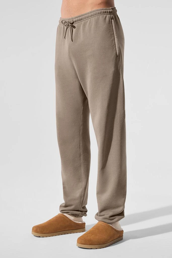 Alo Chill Vintage Wash Sweatpant - Gravel Wash 3