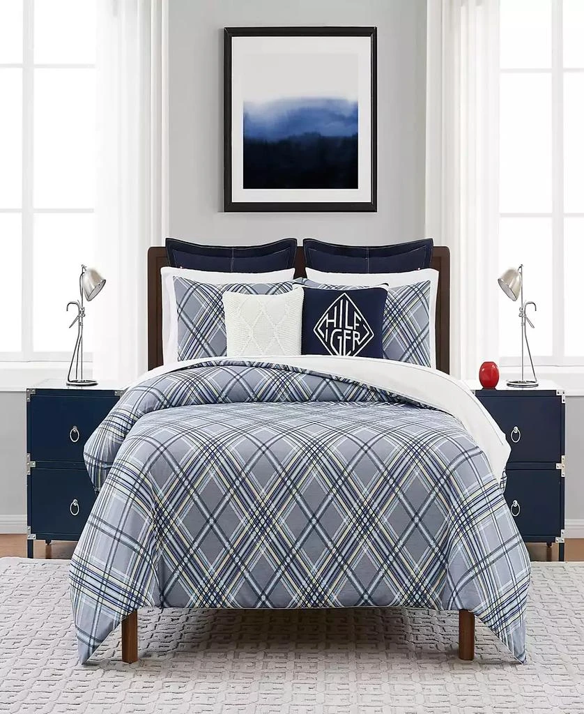 Tommy Hilfiger Spring Argyle 3 Piece Duvet Cover Set 1
