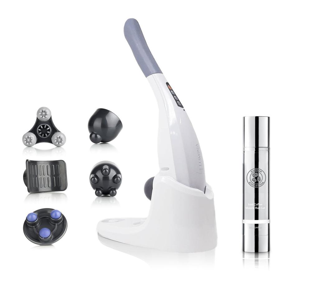 LUMINA NRG Hammer NRG Body Massager with Muscle Rub Gel