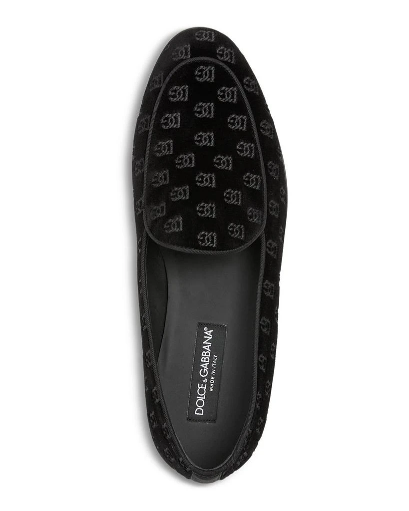 Dolce & Gabbana Men's Monogram Smoking Slippers 2