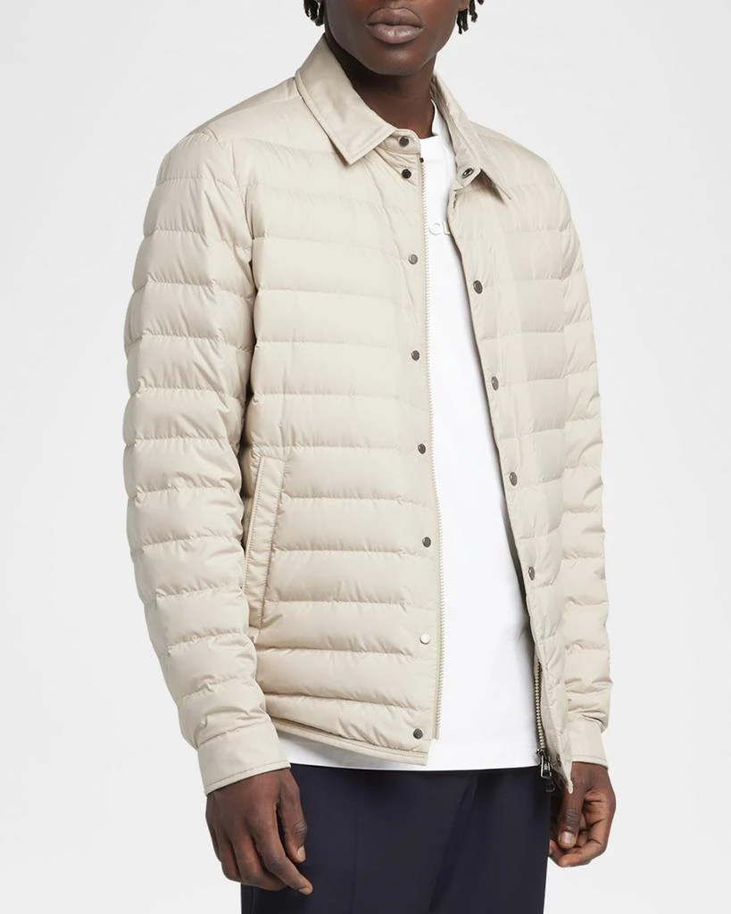 Moncler Men's Bourdon Padded Shirt Jacket 2