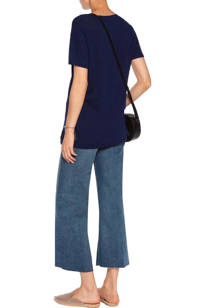 Monrow Slub linen-jersey T-shirt 3