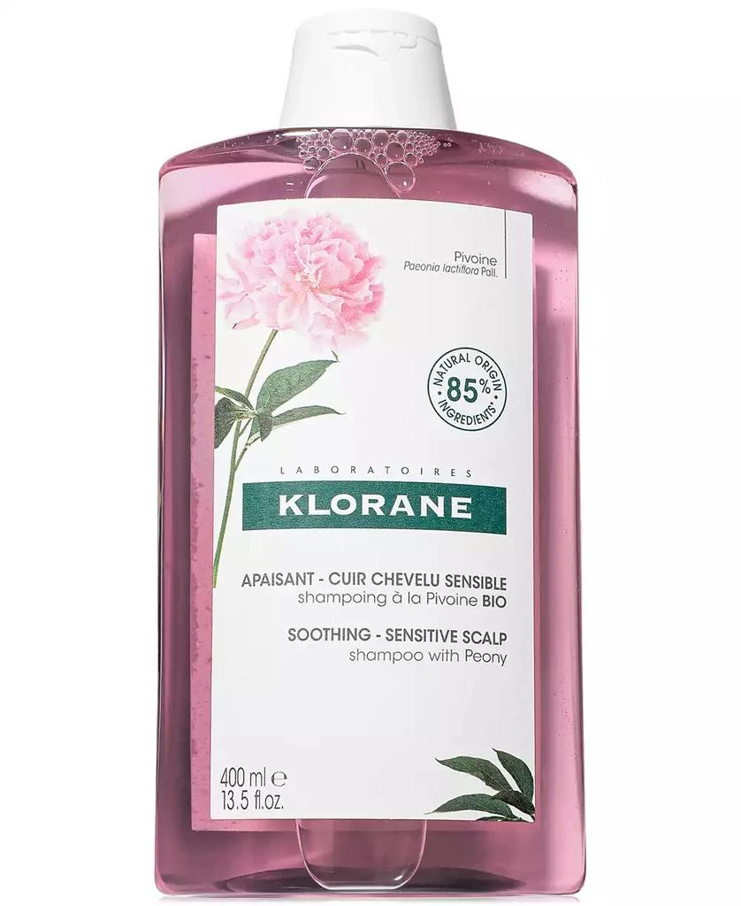 KLORANE Soothing Shampoo With Peony, 13.5 oz. 1