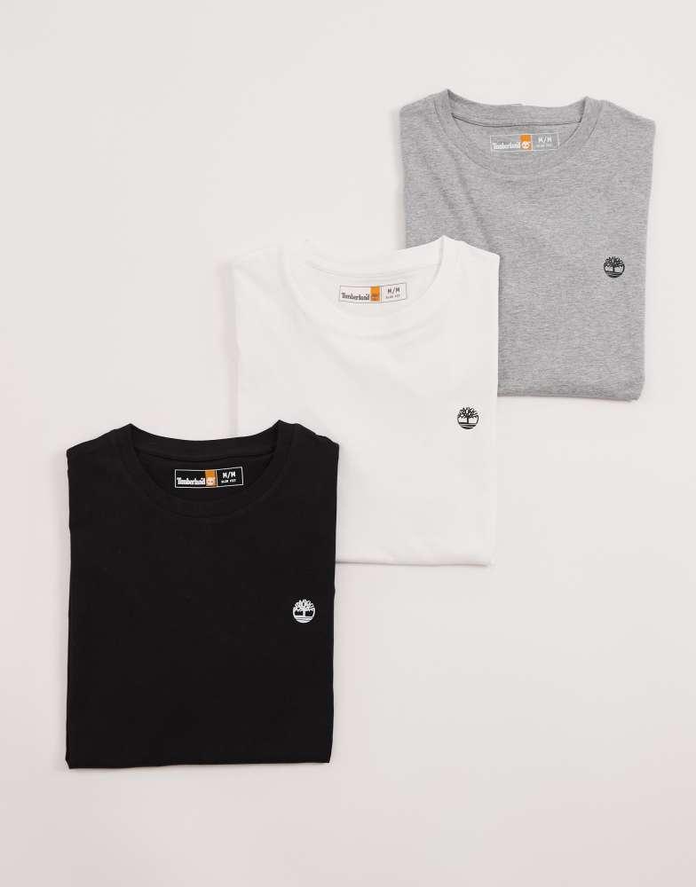 Courtside Courtside oversized t-shirt in white with chest and back