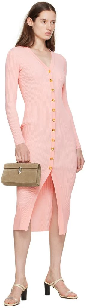 Staud Pink Shoko Maxi Dress 4