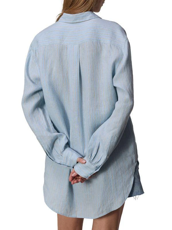 Rag & Bone Maxine Stripe Linen Shirt 2