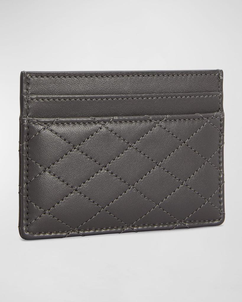 【SAINT LAURENT】gaby quilted レザー cardholder Saint Laurent Gaby YSL Card Case in Quilted Leather | Neiman