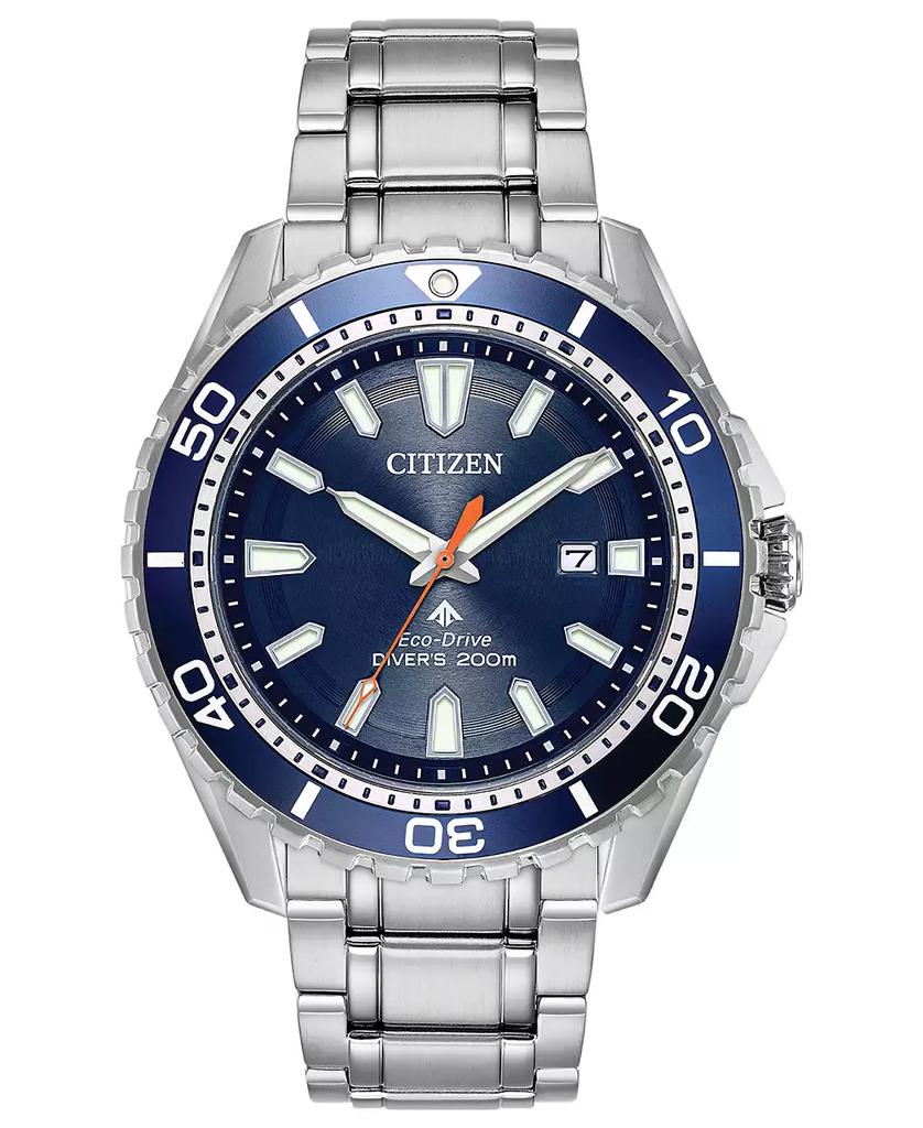 Citizen Eco-Drive Men's Promaster Diver Stainless Steel Bracelet Watch 44mm