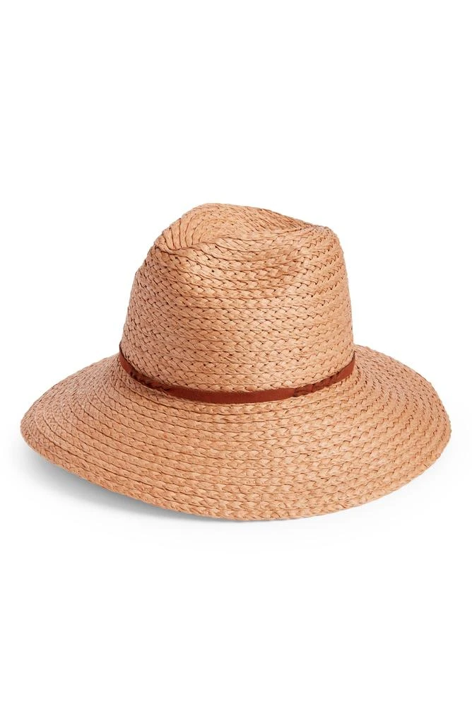 Treasure & Bond Relaxed Braided Paper Straw Panama Hat 1