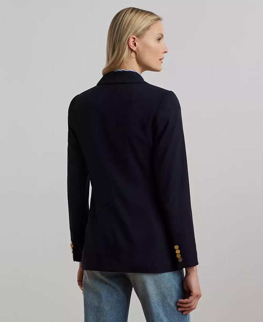 Ralph Lauren Women's Double-Breasted Wool Crepe Blazer