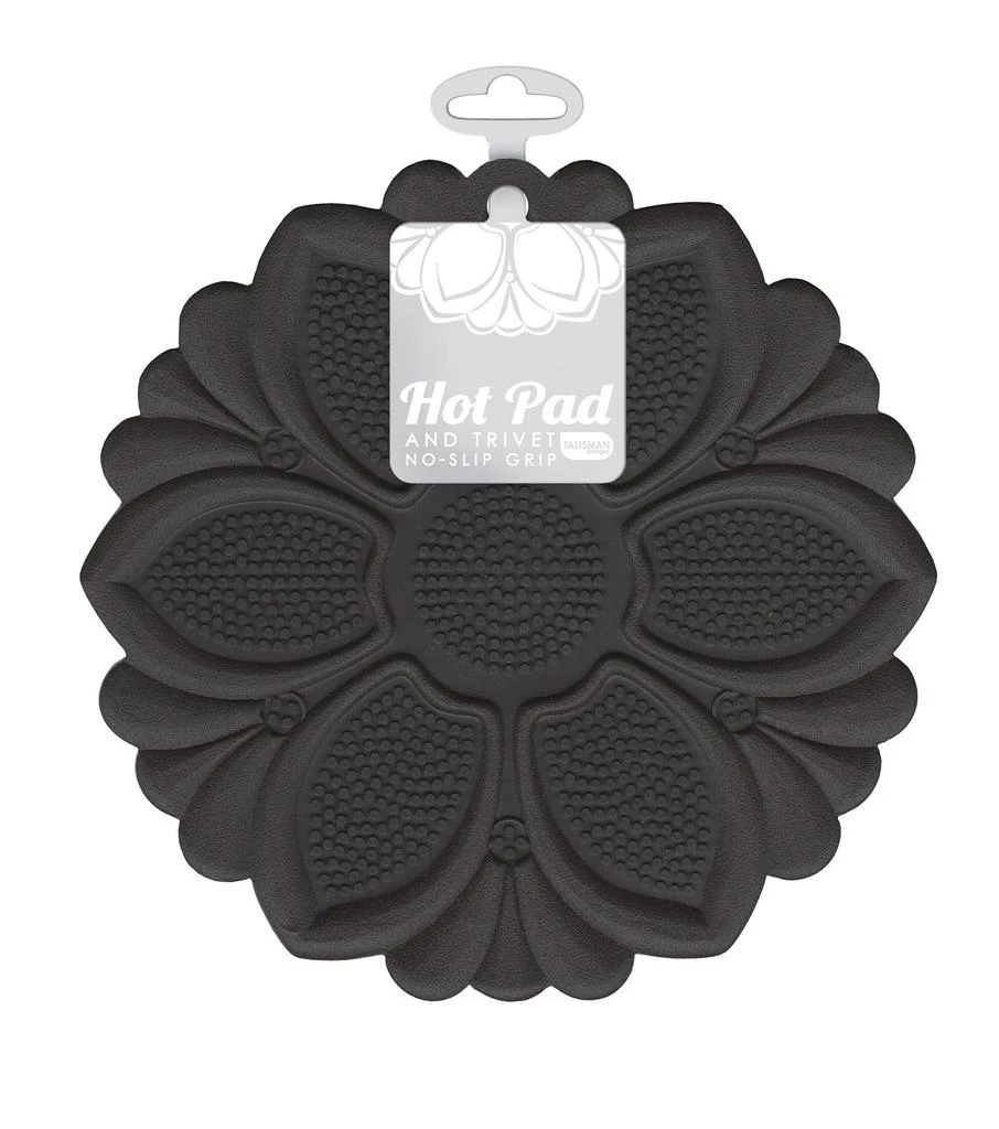 Talisman Designs Silicone Nonslip Grip Silicone Hot Pad & Trivet, Set of 1 1