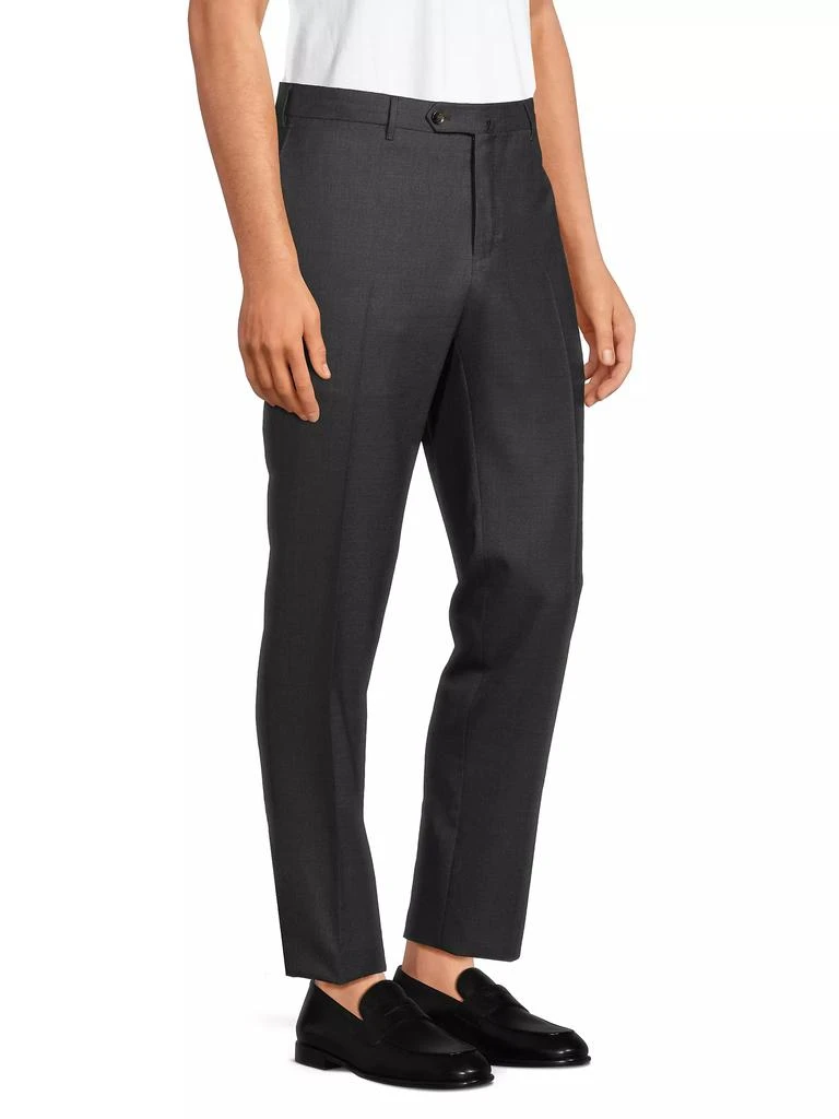PT TORINO Deluxe Super 160s Serge Wool Trousers 4