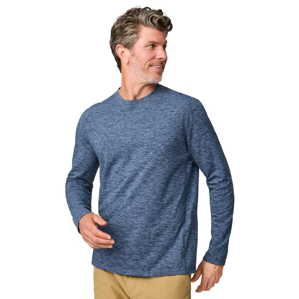 Free Country Men's FreeCycle Sueded Long Sleeve Crew Neck 5