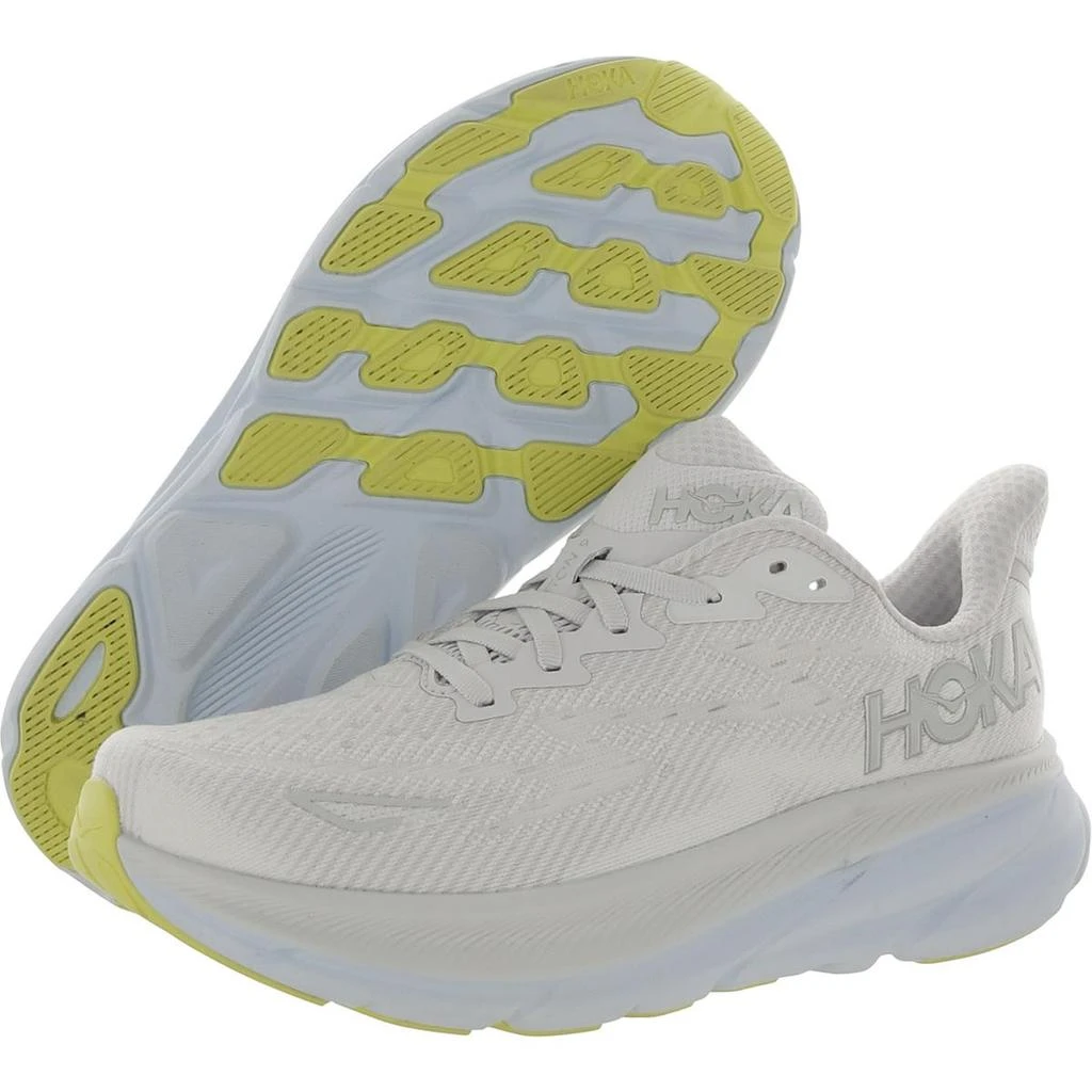 Hoka One One Clifton 9 Womens Walking Fitness Running Shoes 12