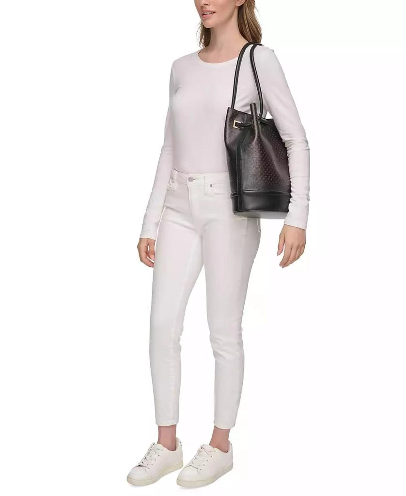 Calvin Klein Ash Signature Tote with Magnetic Snap 7