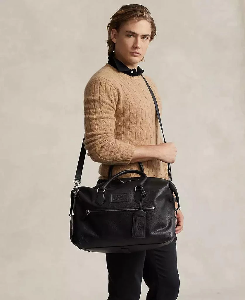 Ralph Lauren Men's Pebbled Leather Duffel 1