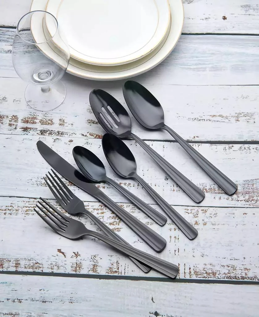 Ornative Alicja 42 Piece Flatware Set with Wire Caddy, Service for 8 6