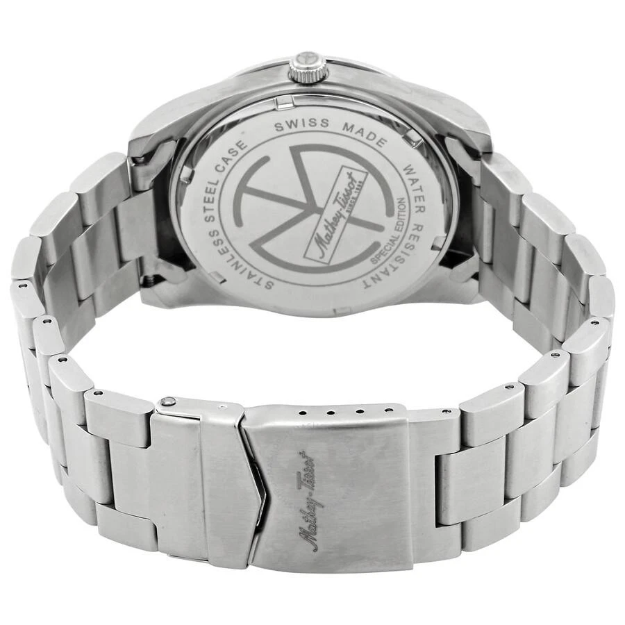 Mathey-Tissot Mathy Chess Quartz Black Dial Men's Watch H452AN 3