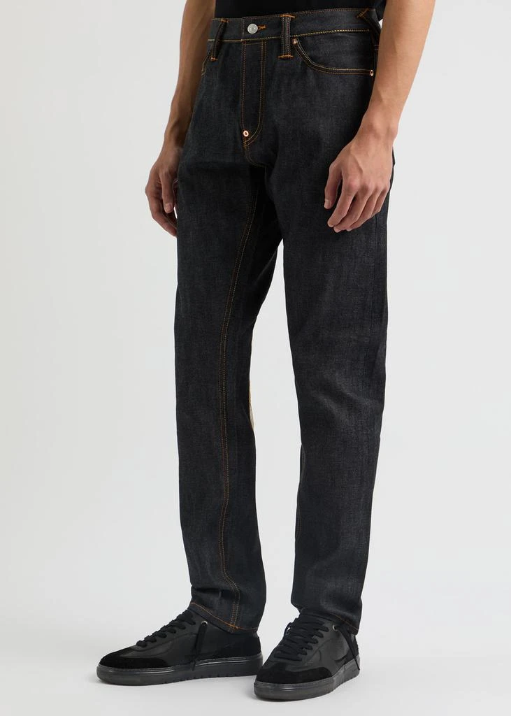 Evisu Kamon Daicock printed slim-leg jeans 2