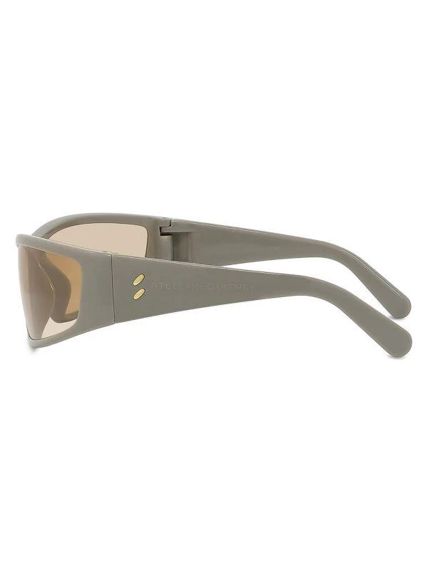 Stella McCartney Fashion Show 70MM Wrap Sunglasses 4