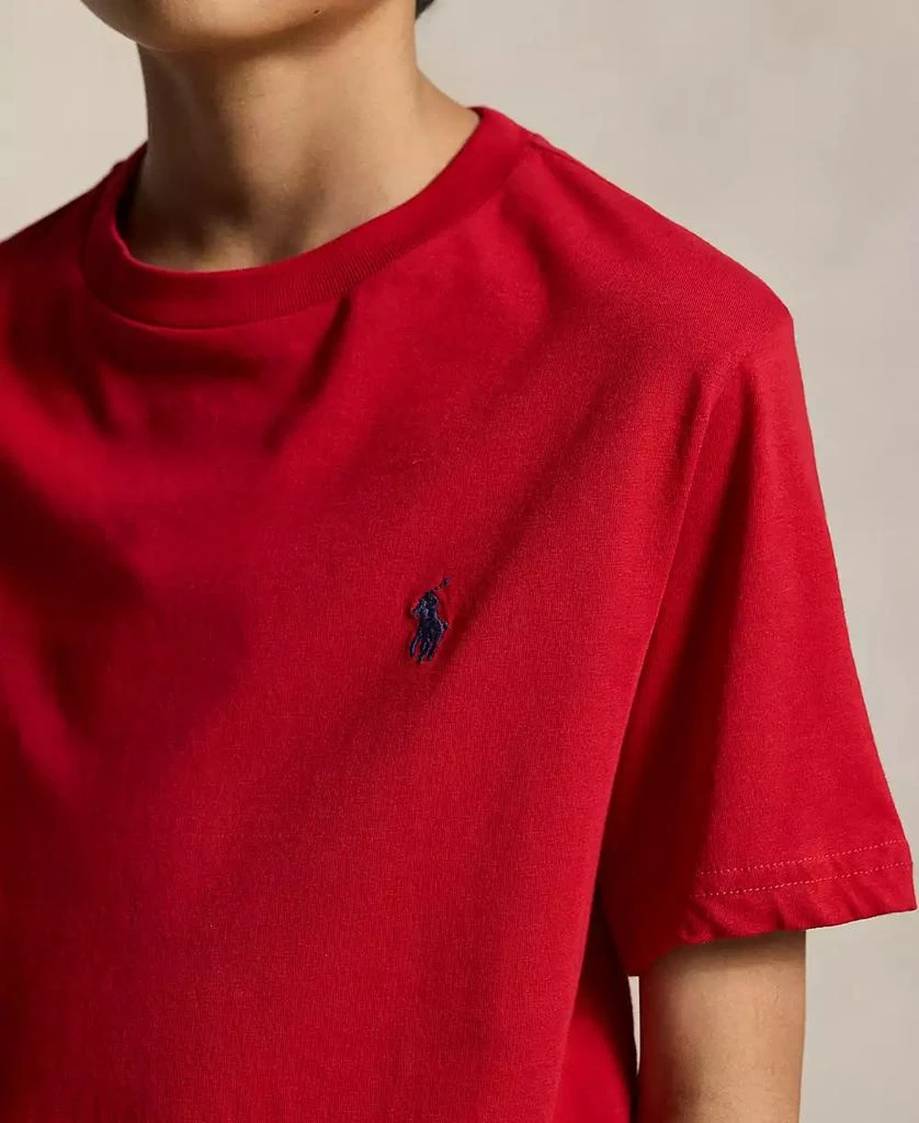Ralph Lauren Big Boys Cotton Jersey Crewneck T-Shirt 8