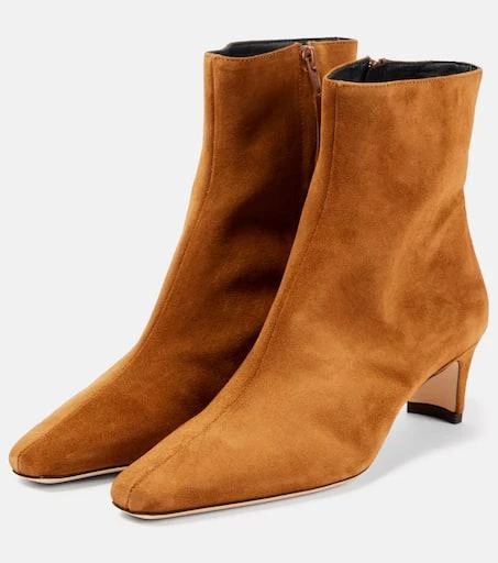 Staud Wally 55 suede ankle boots 4