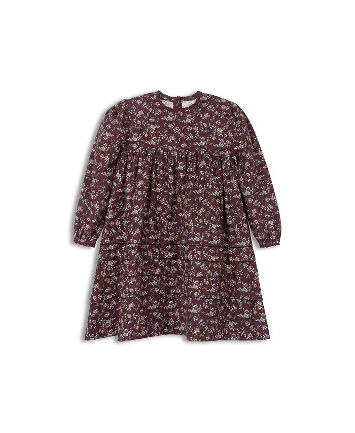 Ely's & Co. Girls' Brushed Floral Dress Collection - Little Kid, Big Kid
