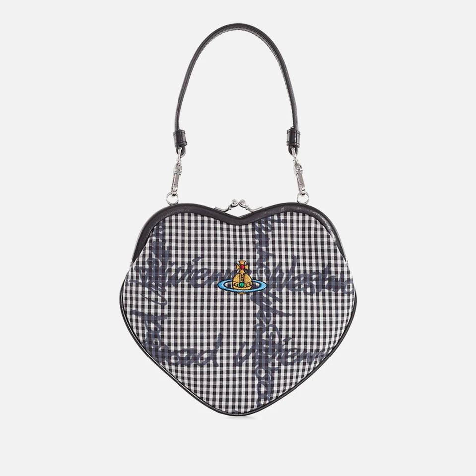 Vivienne Westwood Vivienne Westwood Belle Gingham Heart Frame Purse 1