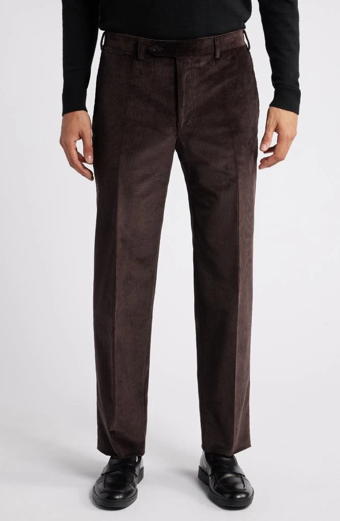 Canali Stretch Cotton Corduroy Trousers 1