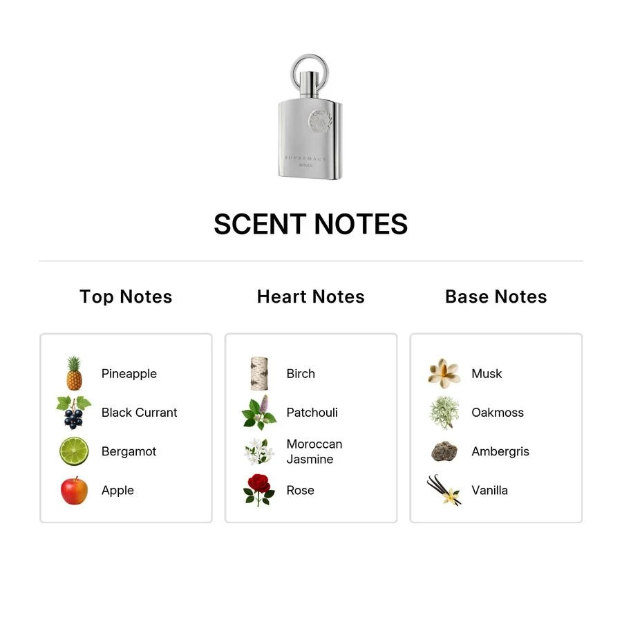 AFNAN Afnan Supremacy Silver Mens EDP 3