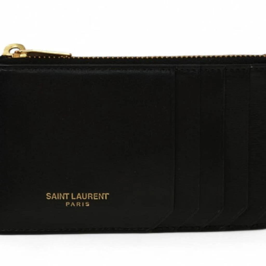 Yves Saint Laurent Leather Coin Purse/Coin Case (Pre-Owned)