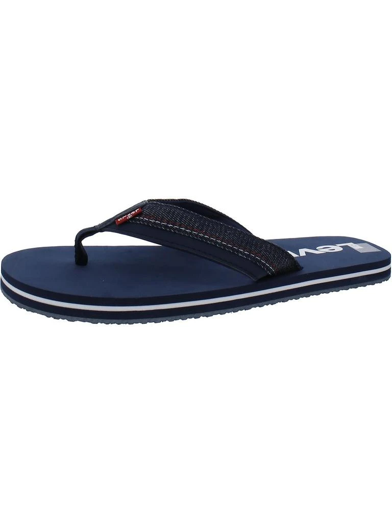 Levi's Mens Slip-On Toe-Post Flip-Flops 1