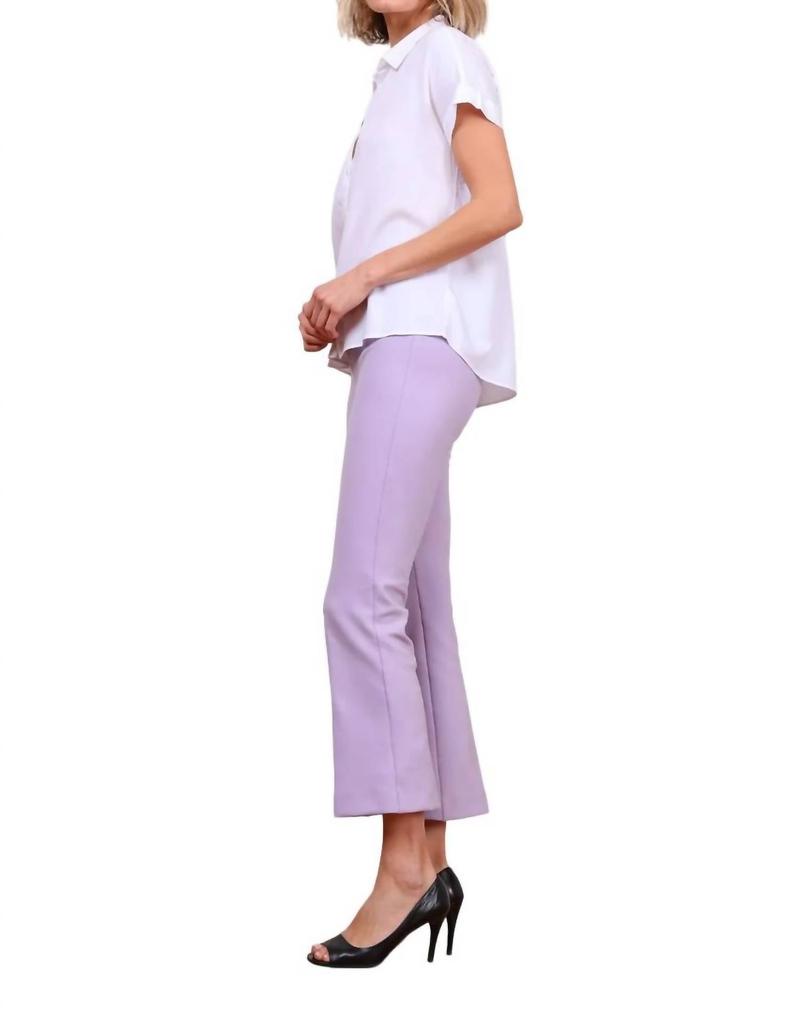 Avenue Montaigne Leo Freedom Pants In Lavender