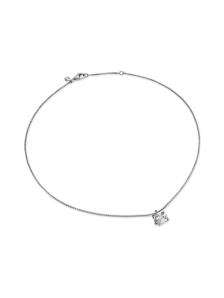 David Yurman Cable Wrap Necklace in Sterling Silver 3