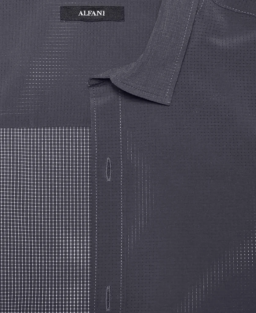 Alfani Men's Breathable Short-Sleeve Button-Down Shirt, Created for Macy's 5