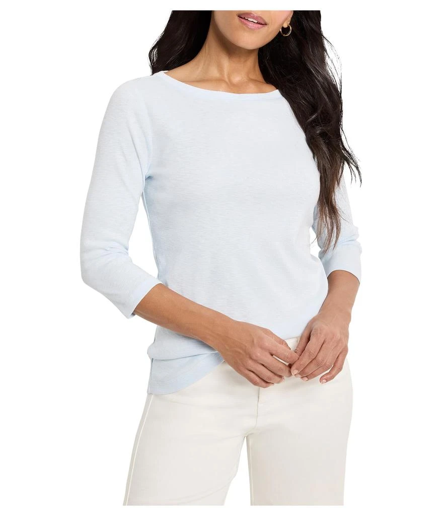 NIC+ZOE 3/4 Sleeve Boat Tee 1