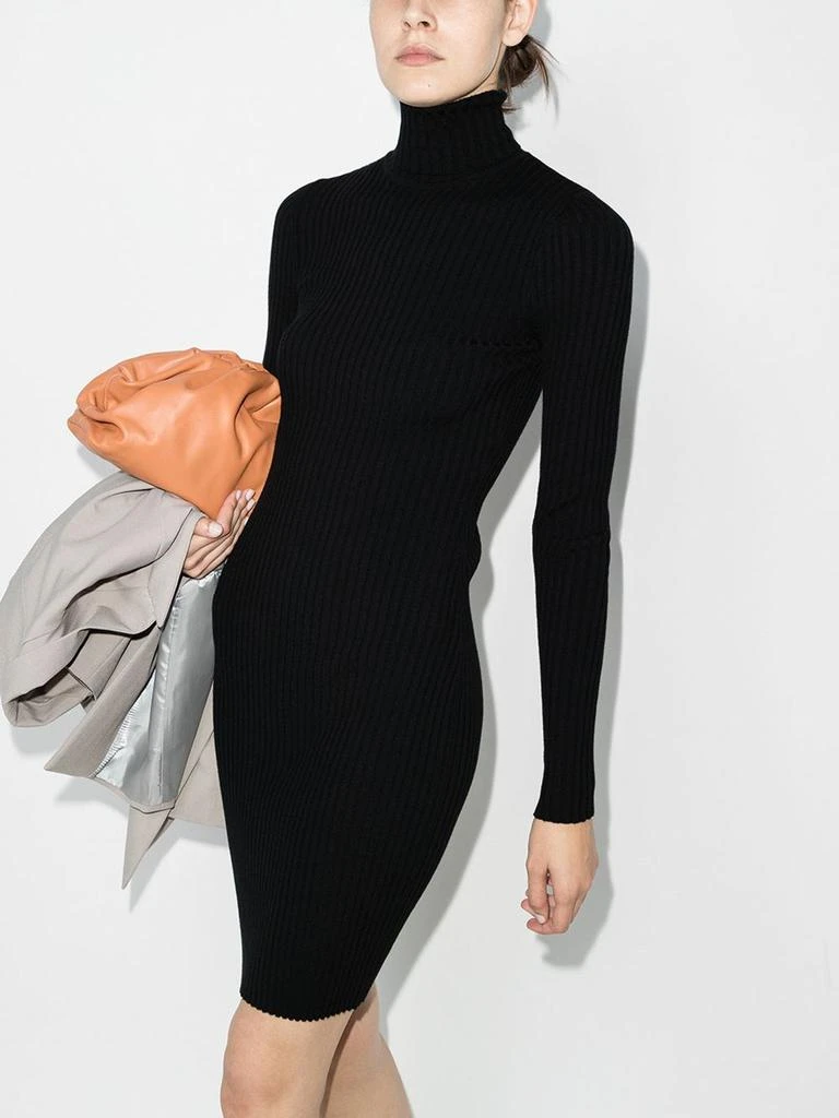 Wolford WOLFORD - Wool Ribbed Short Dress 4